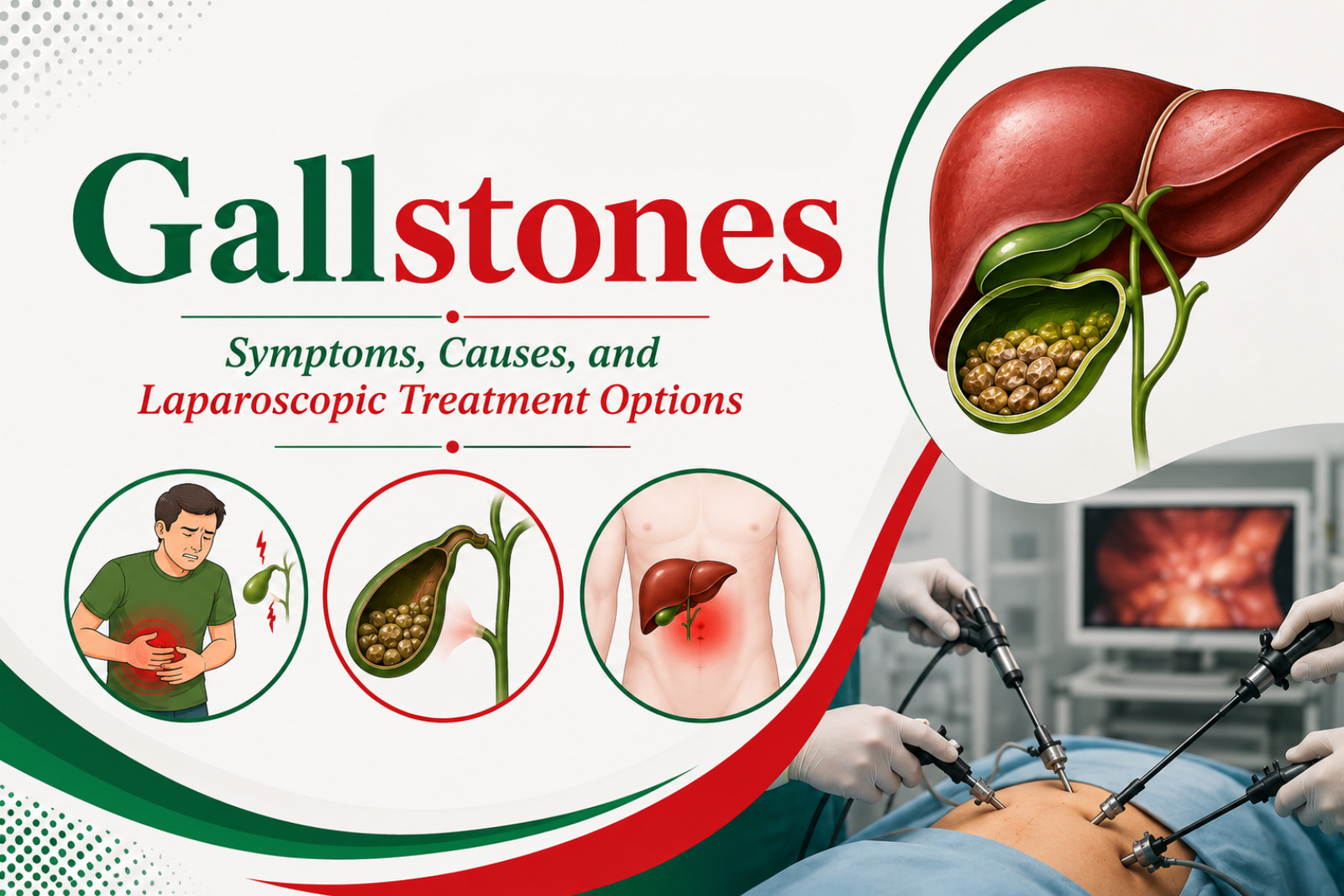 Gallstones — Symptoms, Causes, and Laparoscopic Treatment Options