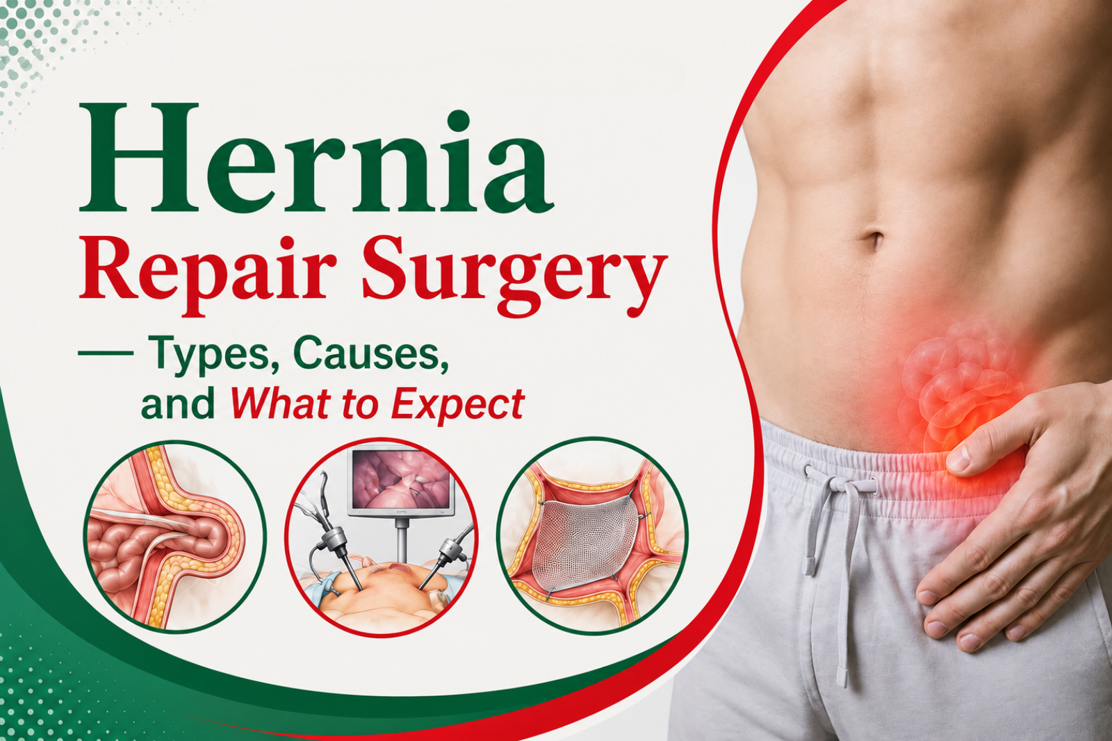 Hernia Repair Surgery — Types, Causes, and What to Expect